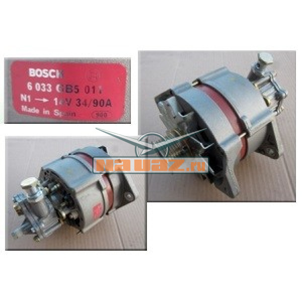 Генератор BOSCH со шкивом СБ ЗМЗ-514 купить с доставкой