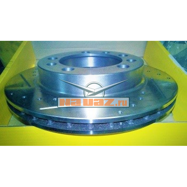 Диск тормозной ASP передний с перфорацией УАЗ ПАТРИОТ. ХАНТЕР. купить с доставкой