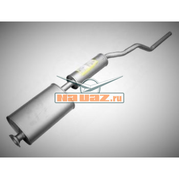 Глушитель с резонатором УАЗ-33095, ЗМЗ-409 купить с доставкой