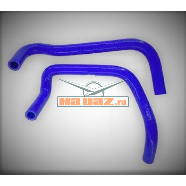 Патрубки радиатора печки УАЗ ПАТРИОТ Е5, АКПП, с 2019 г/в, к-т. 2шт. силикон купить с доставкой