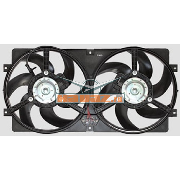 Вентилятор электрический 2 двойной УАЗ ПАТРИОТ с кондиционером , купить с доставкой