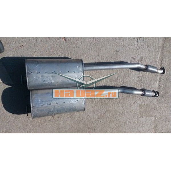 Глушитель УАЗ ПАТРИОТ ПИКАП, КАРГО  с гофрой (нержав) БАКСАН купить с доставкой