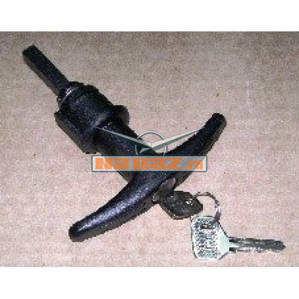 Ручка двери задка с ключом (черная), УАЗ-3741,3909 купить с доставкой