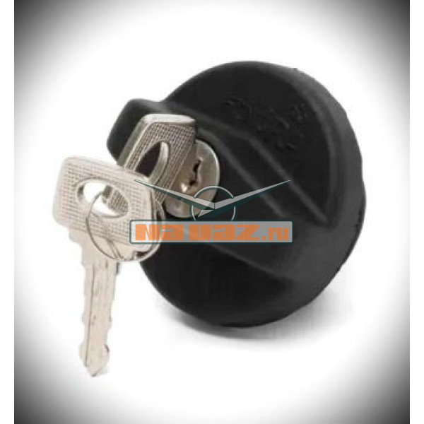 Крышка топливного бака с ключом  УАЗ 2206, 3741, НО пластик купить с доставкой