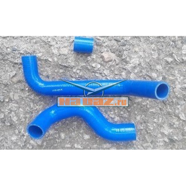 Патрубки системы охл. ПАТРИОТ, 39095, ХАНТЕР (Е2)  + хомуты усил. силикон, к-т купить с доставкой