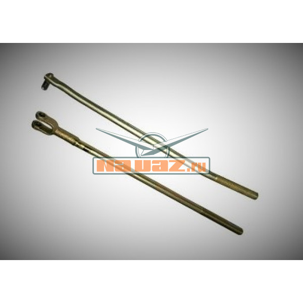 Тяга КПП короткая УАЗ 452, 3303 к-т 2 шт. купить с доставкой